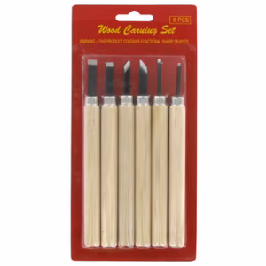 שישה כלי גילוף לחימר