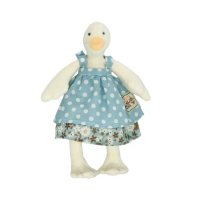 בובת ברווזה לבנה - 20 ס"מ